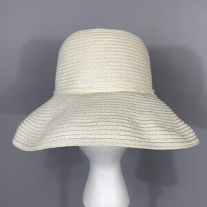 Off White floppy brim hat by AUGUST.